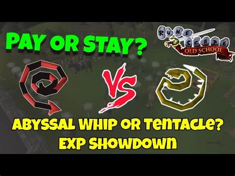 abyssal tentacle osrs|fang vs tentacle whip osrs.